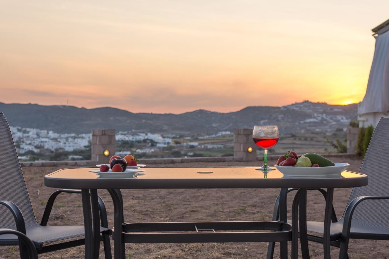 Sea, Sunset & Garden View Parasporos Houses, Milos Adamantas  Bagian luar foto