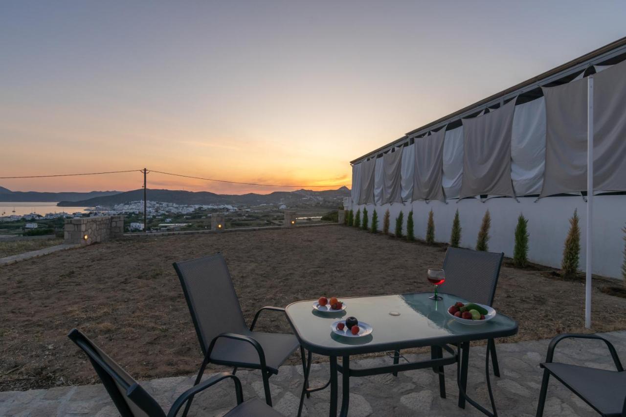 Sea, Sunset & Garden View Parasporos Houses, Milos Adamantas  Bagian luar foto