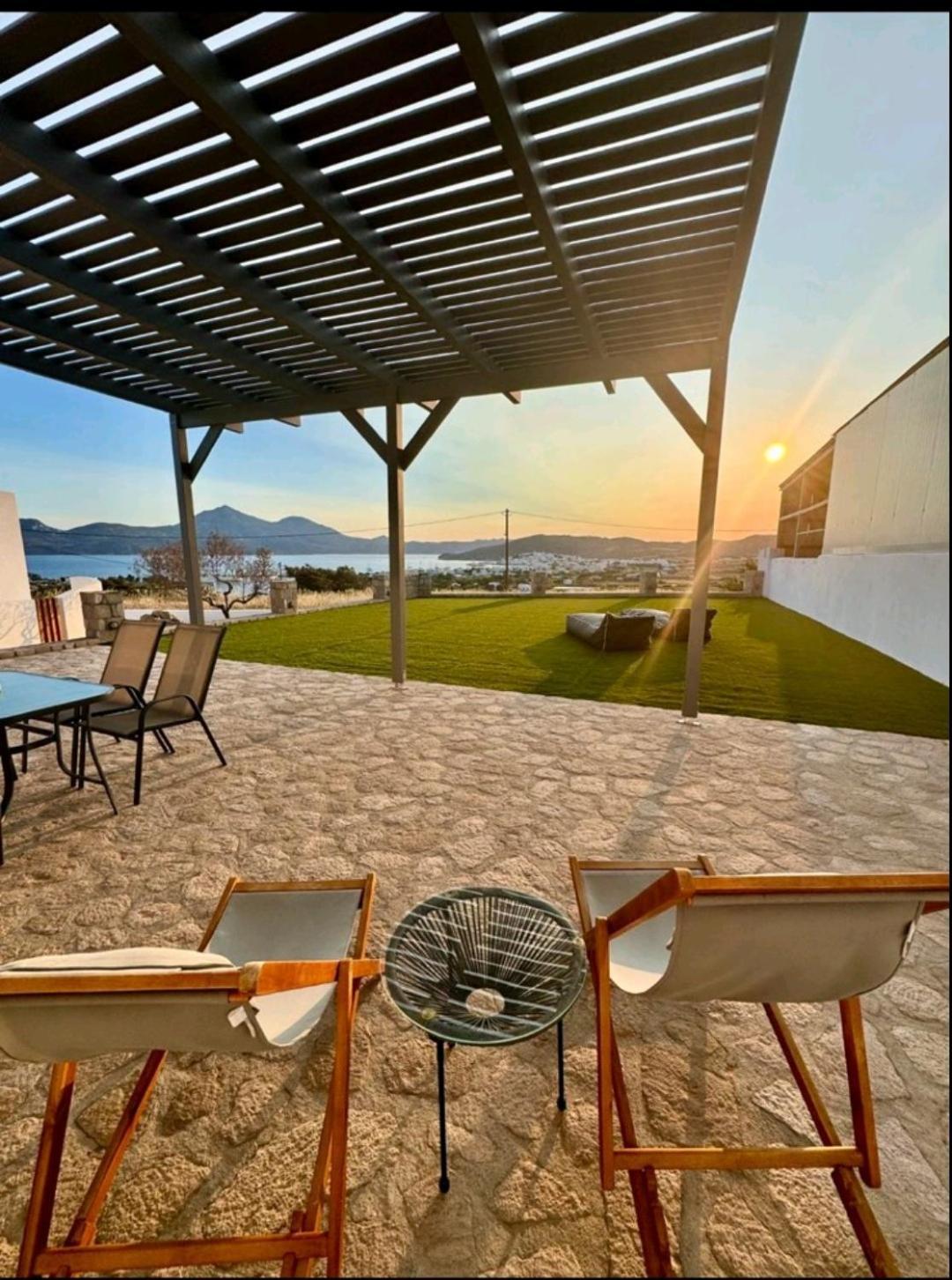 Sea, Sunset & Garden View Parasporos Houses, Milos Adamantas  Bagian luar foto